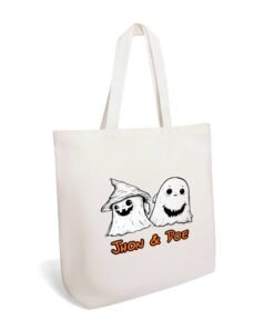 Best Friends Twinning Halloween Tote Bag (Single-sided Print) - Image 3