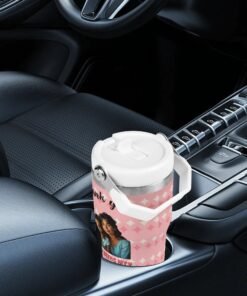Personalized Photo Print Stainless Steel Coffee Mug - 20oz Vacuum Insulated Tumbler with Lid for Office & Road Trips - Image 3
