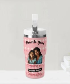 Personalized Photo Print Stainless Steel Coffee Mug - 20oz Vacuum Insulated Tumbler with Lid for Office & Road Trips - Image 4