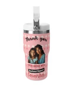Personalized Photo Print Stainless Steel Coffee Mug - 20oz Vacuum Insulated Tumbler with Lid for Office & Road Trips - Image 7